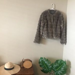 Faux Fur Jacket